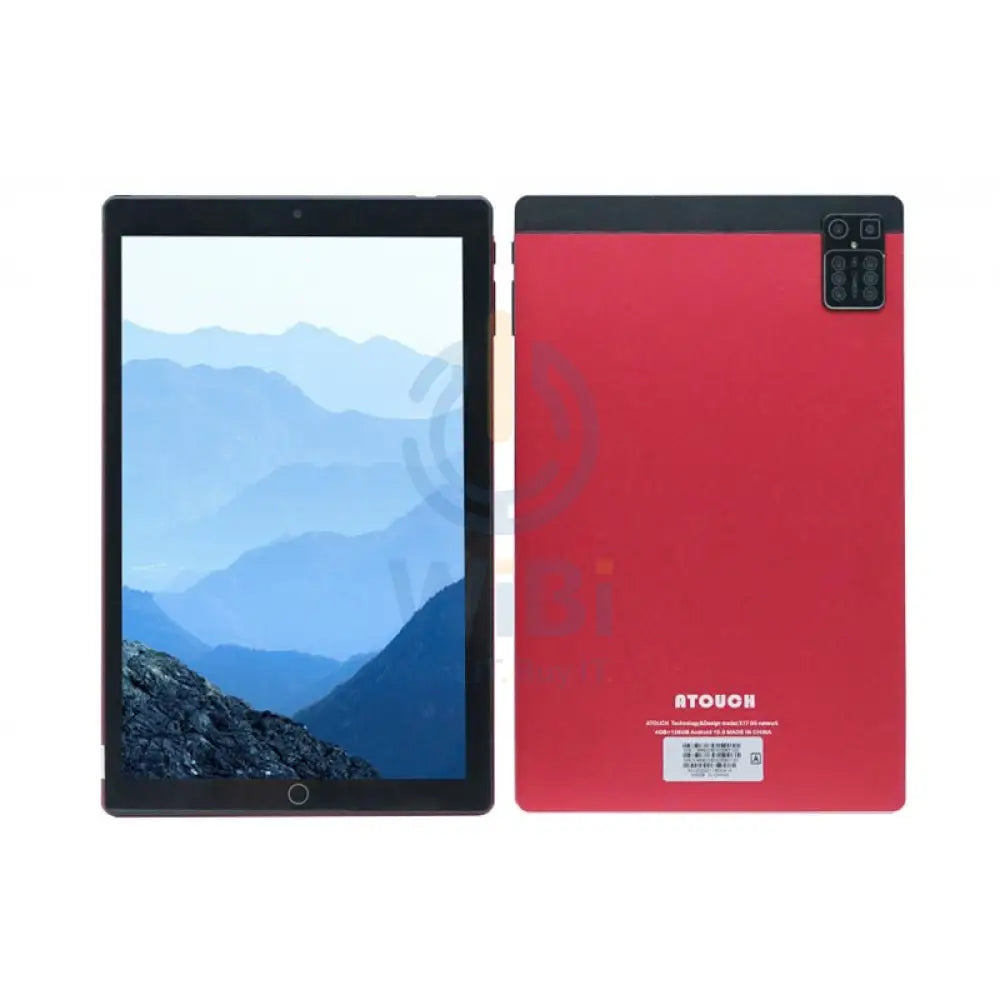 Atouch X17 Tablet - 10.1-inch / 128GB / 4GB / Wi-Fi / 5G / Red