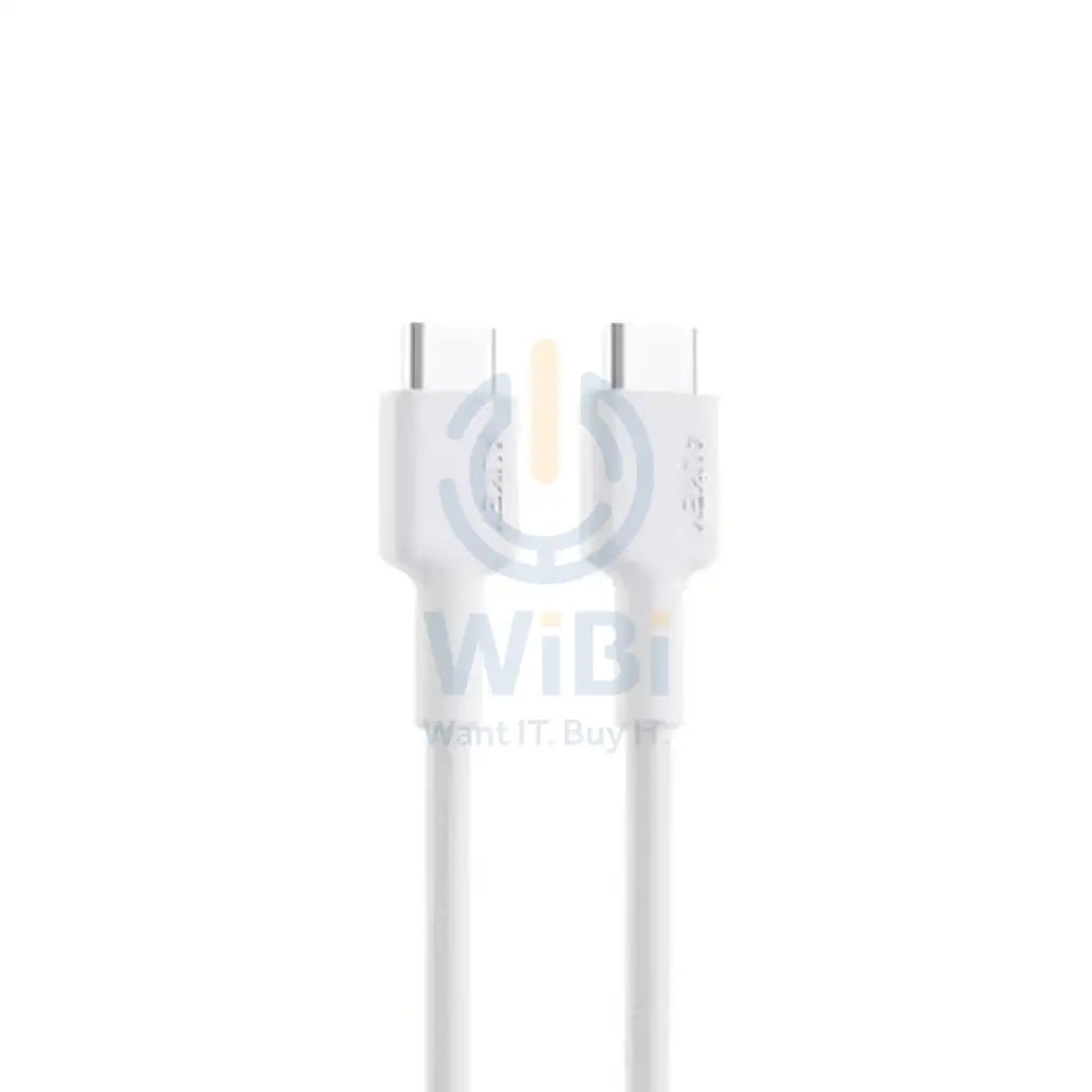 Aukey Braided Nylon USB-C to USB-C Cable(0.9m) - White Accessories > Cables & Converters > Cables