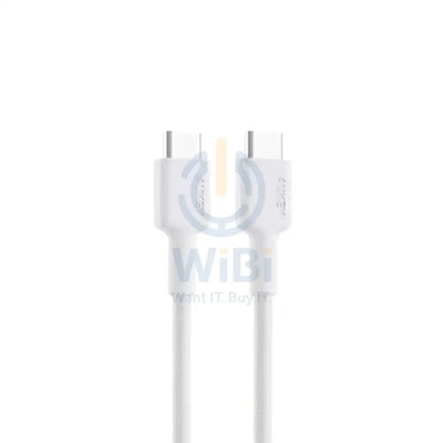 Aukey Braided Nylon USB-C to USB-C Cable(0.9m) - White Accessories > Cables & Converters > Cables