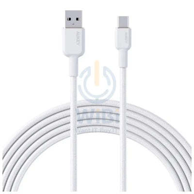 AUKEY Braided USB A to USB C Cable 1.8 Meter / Black Accessories > Cables & Converters > Cables