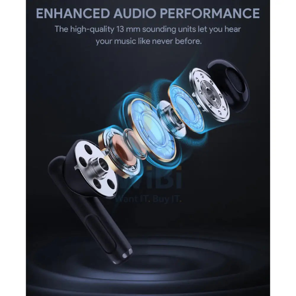 AUKEY EP M2 True Wireless Earbuds Bluetooth / 320mAh / Black Accessories > Audio > Headphones