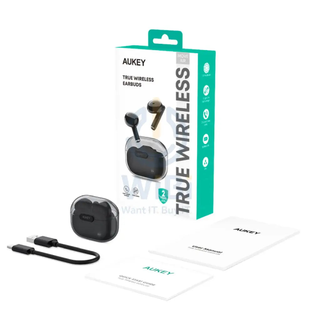 AUKEY EP M2 True Wireless Earbuds Bluetooth / 320mAh / Black Accessories > Audio > Headphones