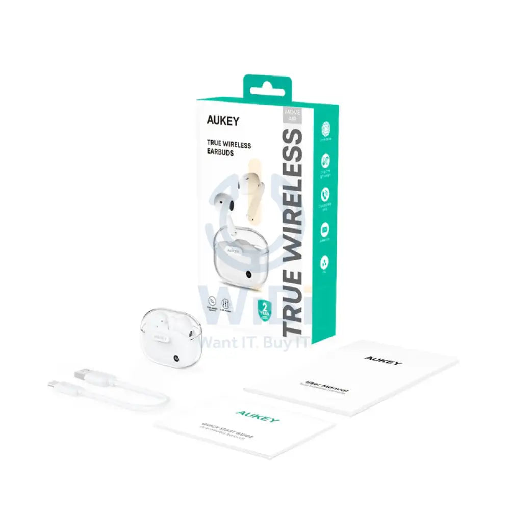 AUKEY EP M2 True Wireless Earbuds Bluetooth / 320mAh / White Accessories > Audio > Headphones