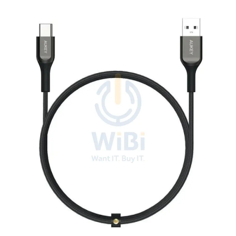 AUKEY كيفلر كور يو اس بي إلى يو اس بي كابل - 2 م / أسود اكسسوارات > كبلات محولات > كبلات