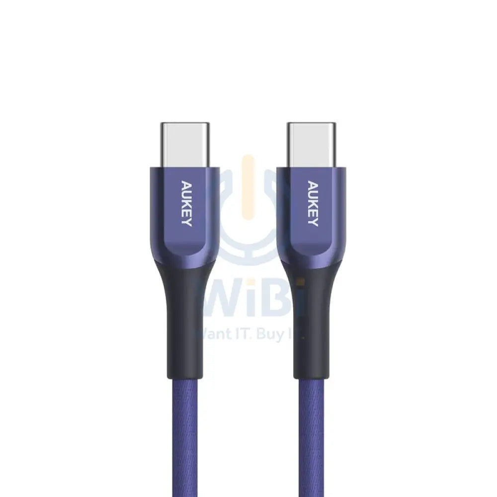 AUKEY Kevlar Core USB-C to USB-C Cable - 2m / Blue Accessories > Cables & Converters > Cables