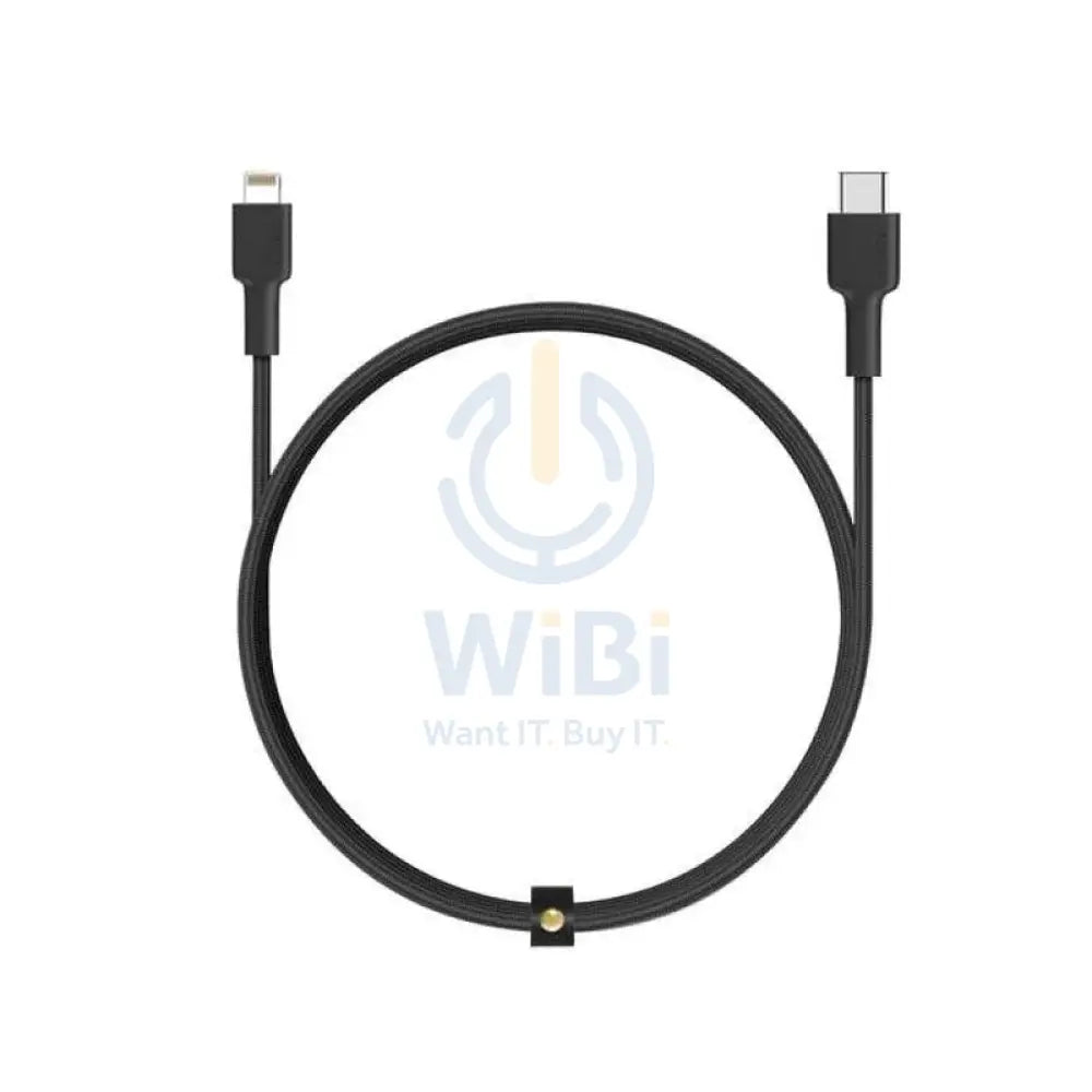 AUKEY MFI Braided Nylon USB-C To Lightning Cable - 2 m / Black Accessories > Cables & Converters > Cables > Offer Zone