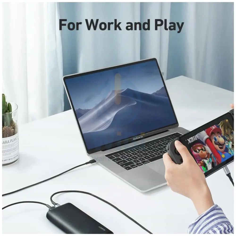 AUKEY Power Bank Fast Charge - 65W / 20,000mAh / Black Accessories > Power Bank