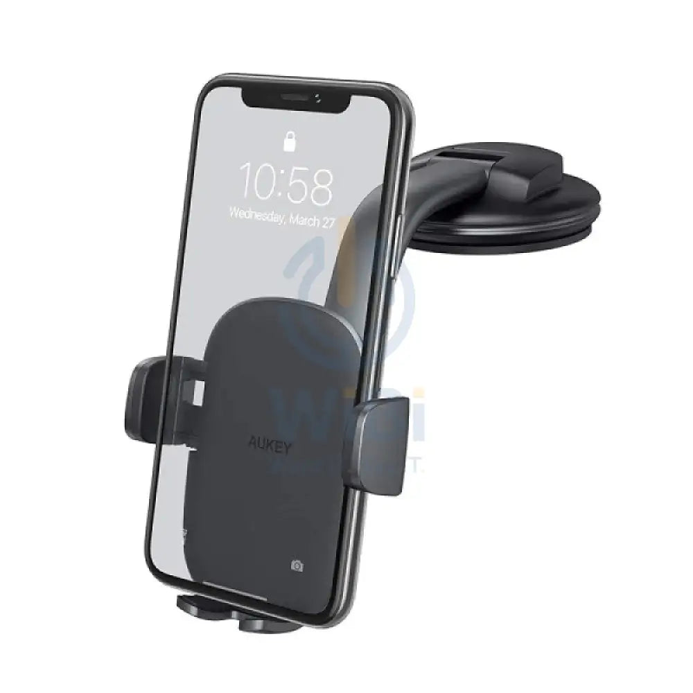 Aukey Windshield Dashboard Car Mount Holder - Black Accessories > Mobiles & Tablets > Mobiles > Mobile Holder / Stands