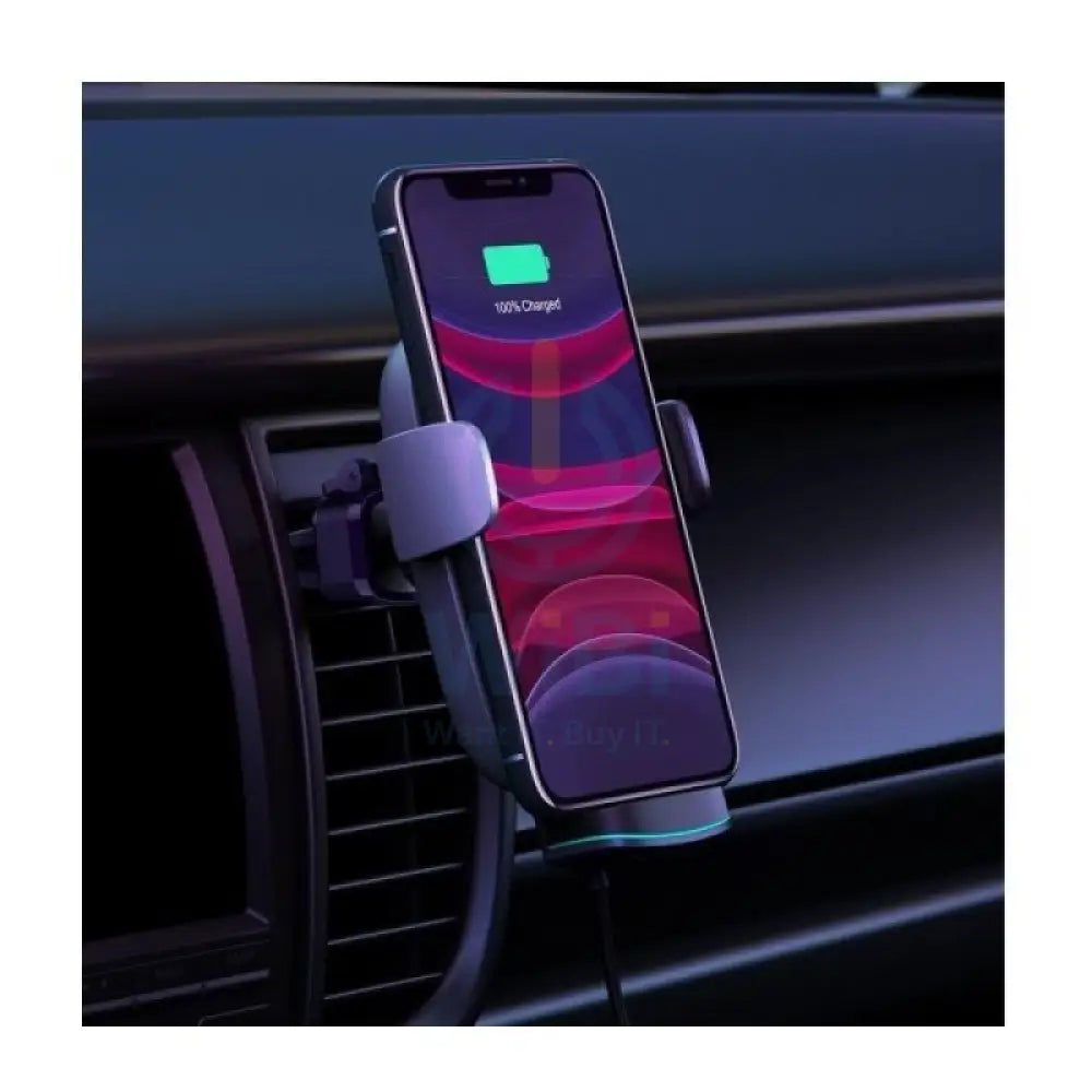 Aukey Wireless Charging Phone Mount - 10W - Black Accessories > Mobiles & Tablets > Mobiles > Mobile Holder / Stands