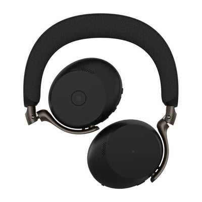 Jabra Evolve3 75 MS Stereo Headphone - Wireless / USB-A / Black