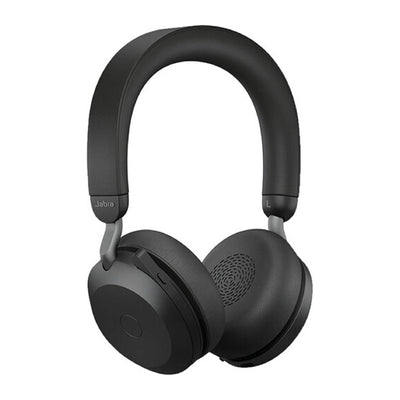 Jabra Evolve2 75 MS Stereo USB-C Headphone with Charging Stand - Wireless / Black