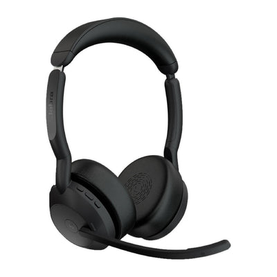 Jabra Evolve2 55 Link380c USB-C Stereo Headphone - Wireless / Black
