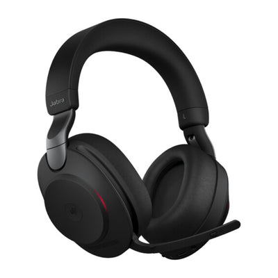 Jabra Evolve2 85 MS Stereo Headphone with Stand - Wireless / USB-C / Black
