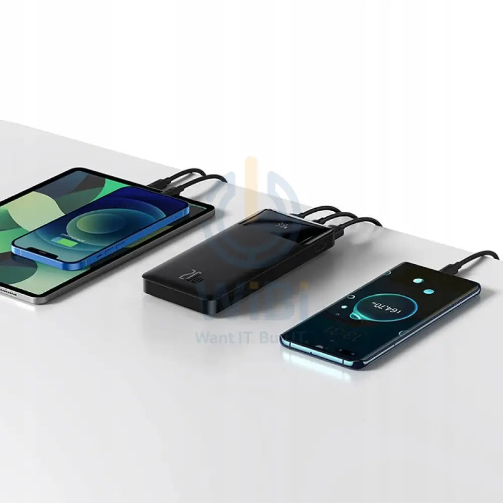 Baseus 10000mAh 20W Bipow Digital Display Fast Charge Power Bank Accessories > Power Bank