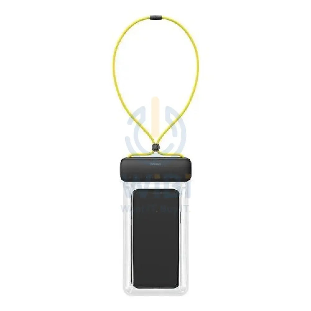 Baseus 7.2 Inches Waterproof Bag Universal Mobile Phone - Yellow Accessories > Mobiles & Tablets
