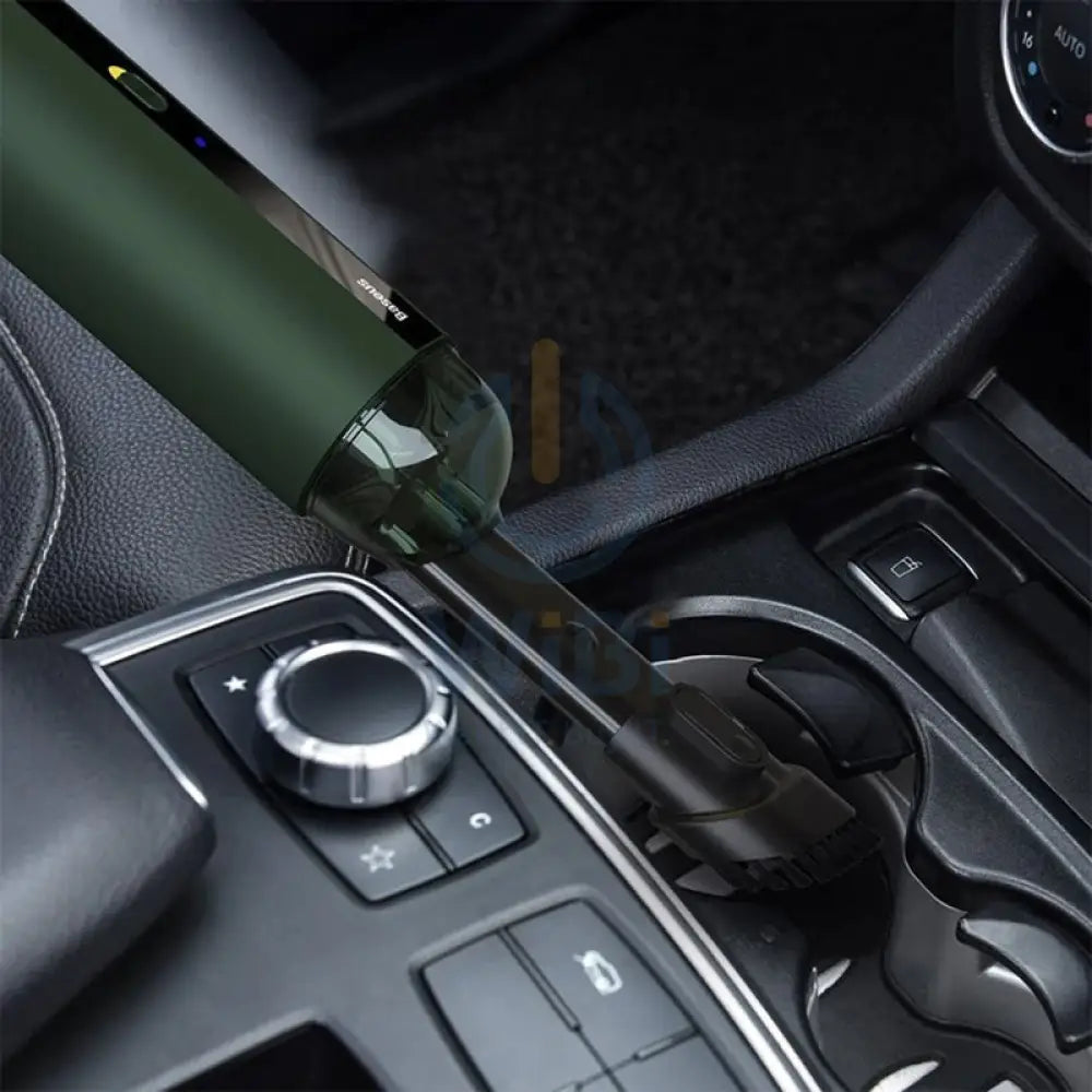 Baseus A2 Car Vacuum Cleaner - 5000pa Suction / Green Accessories > Smart Devices
