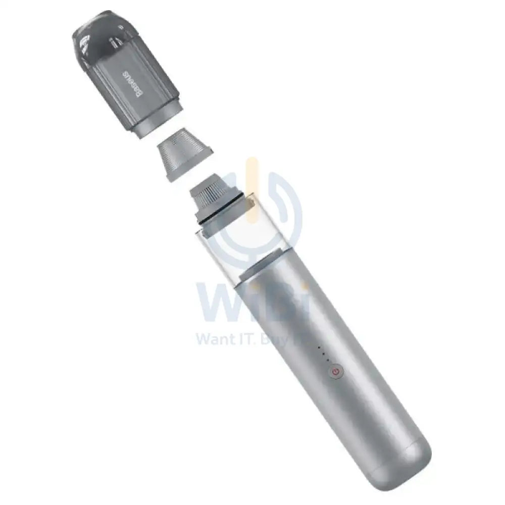 Baseus A3 Car Vacuum Cleaner - 15000pa Suction / Silver Accessories > Smart Devices