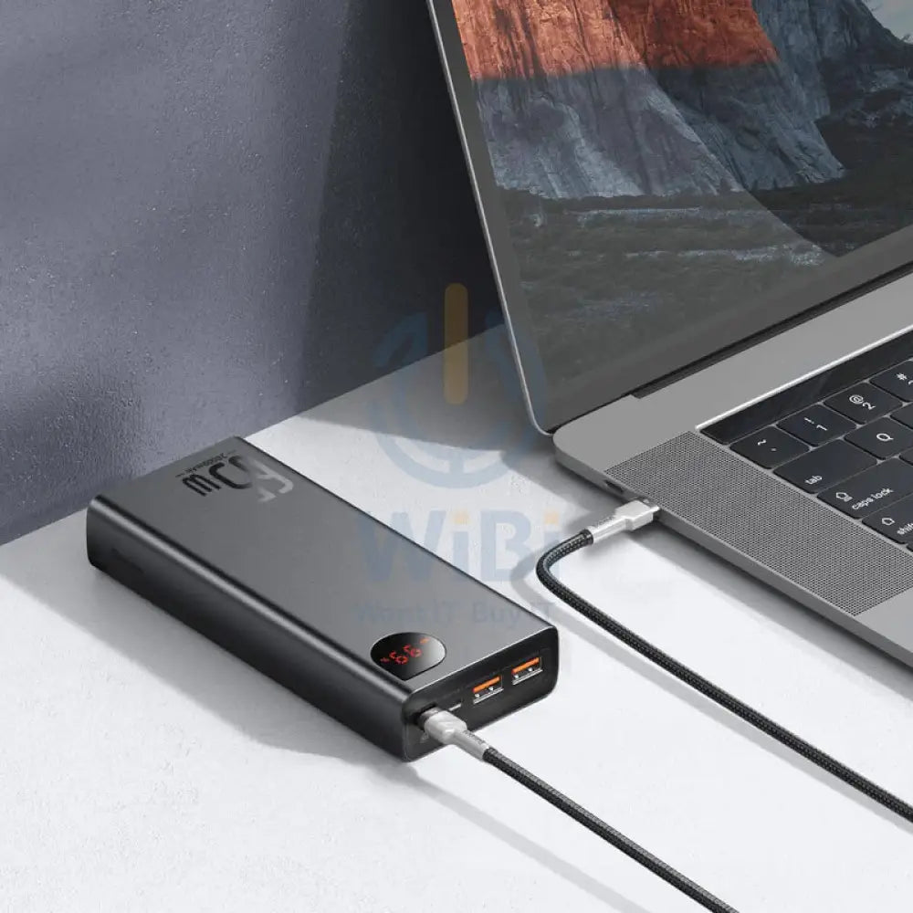 Baseus Adaman Power Bank - 20000mAh / Black Accessories > Power Bank