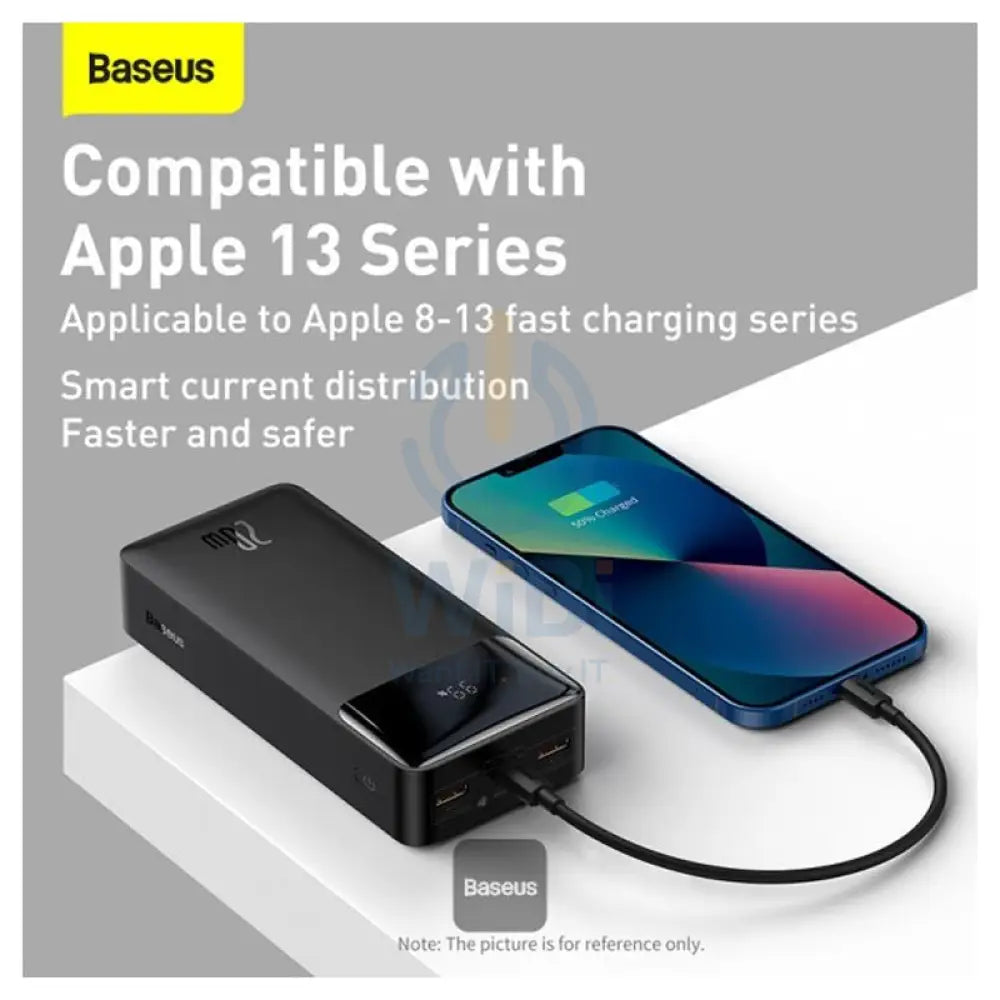 Baseus BiPow Digital Display Power Bank - 30000mAh / 20W / Black Accessories > Power Bank > Offer Zone