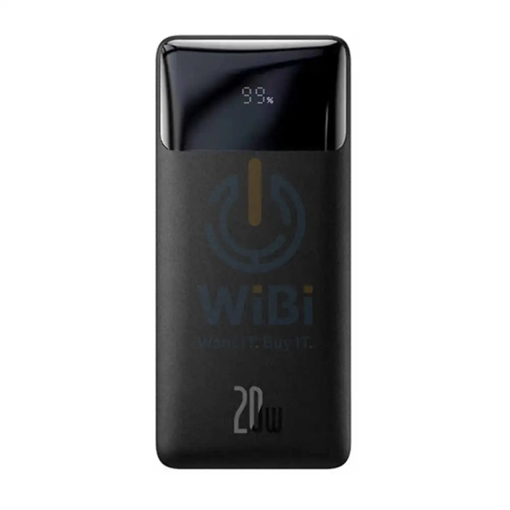 Baseus BiPow Digital Display Power Bank - 30000mAh / 20W / Black Accessories > Power Bank > Offer Zone