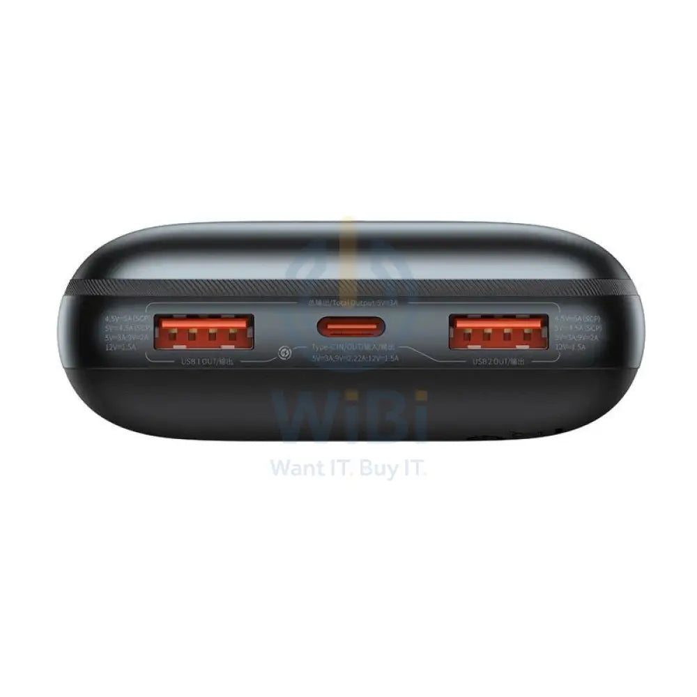 Baseus Bipow Pro Digital Display Fast Charge Power Bank - 10000mAh/ 22.5W/ Black Accessories > Power Bank