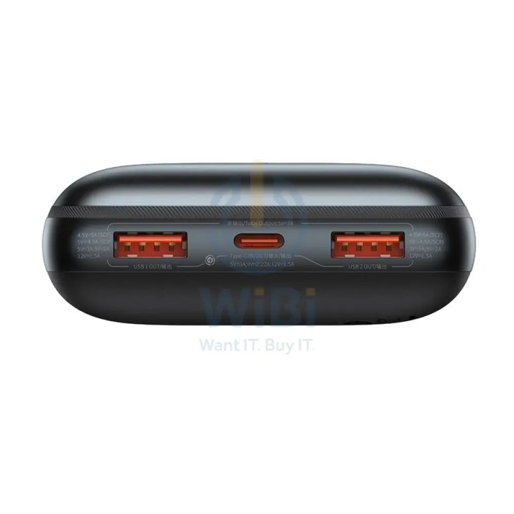 Baseus Bipow Pro Digital Display Fast Charge Power Bank - 20000mAh/ 22.5W/ Black Accessories > Power Bank > Offer Zone