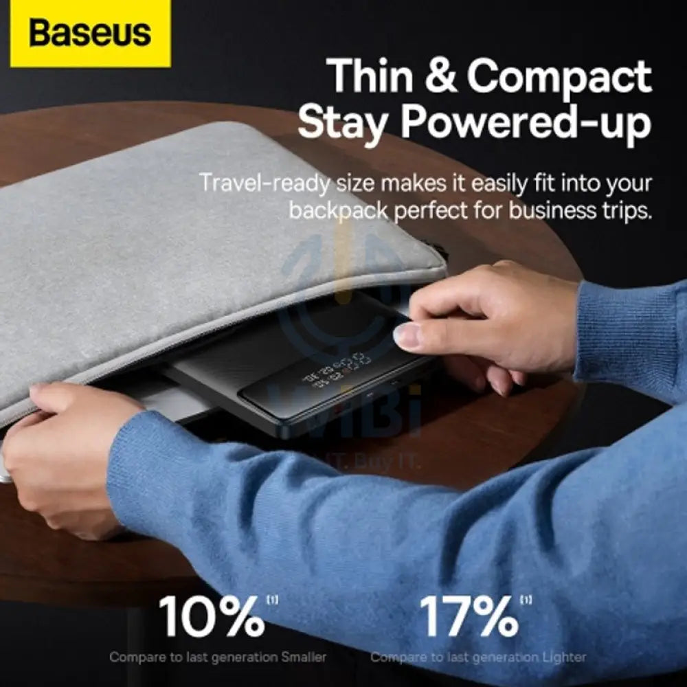 Baseus Blade Power Digital Display HD Edition Power Bank - 100W PD/ 20000mAh/ Black Accessories > Power Bank > Offer