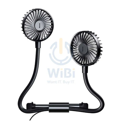 Baseus Blustery Car Two-Headed Vehicle Fan - Black