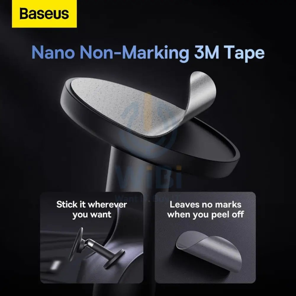 Baseus C01 Magnetic Phone Holder (Stick-on Version) - Black Accessories > Mobiles & Tablets > Mobiles > Mobile Holder