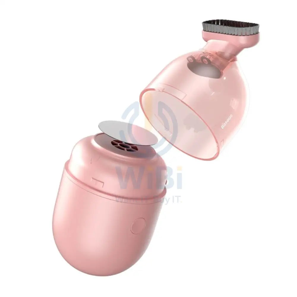 Baseus C2 Desktop Capsule Vacuum Cleaner - 1000pa Suction / Pink