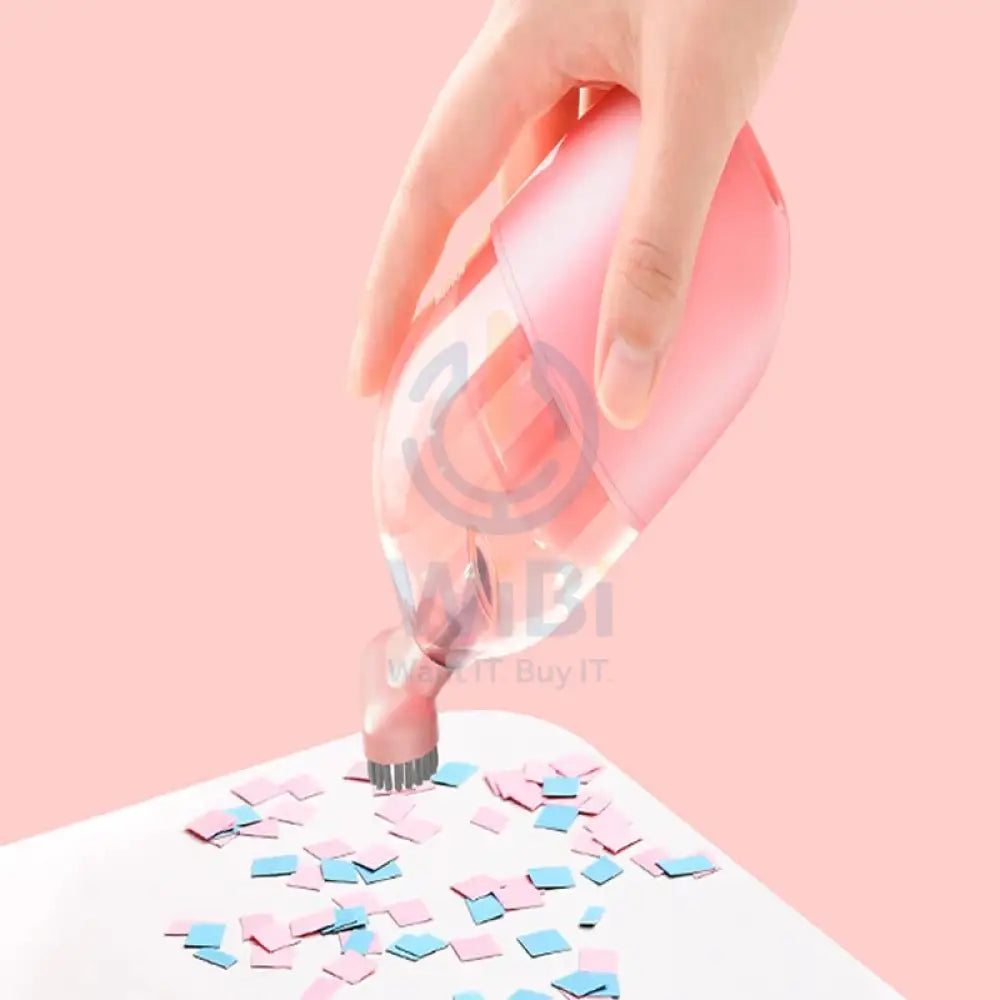 Baseus C2 Desktop Capsule Vacuum Cleaner - 1000pa Suction / Pink Accessories > Smart Devices
