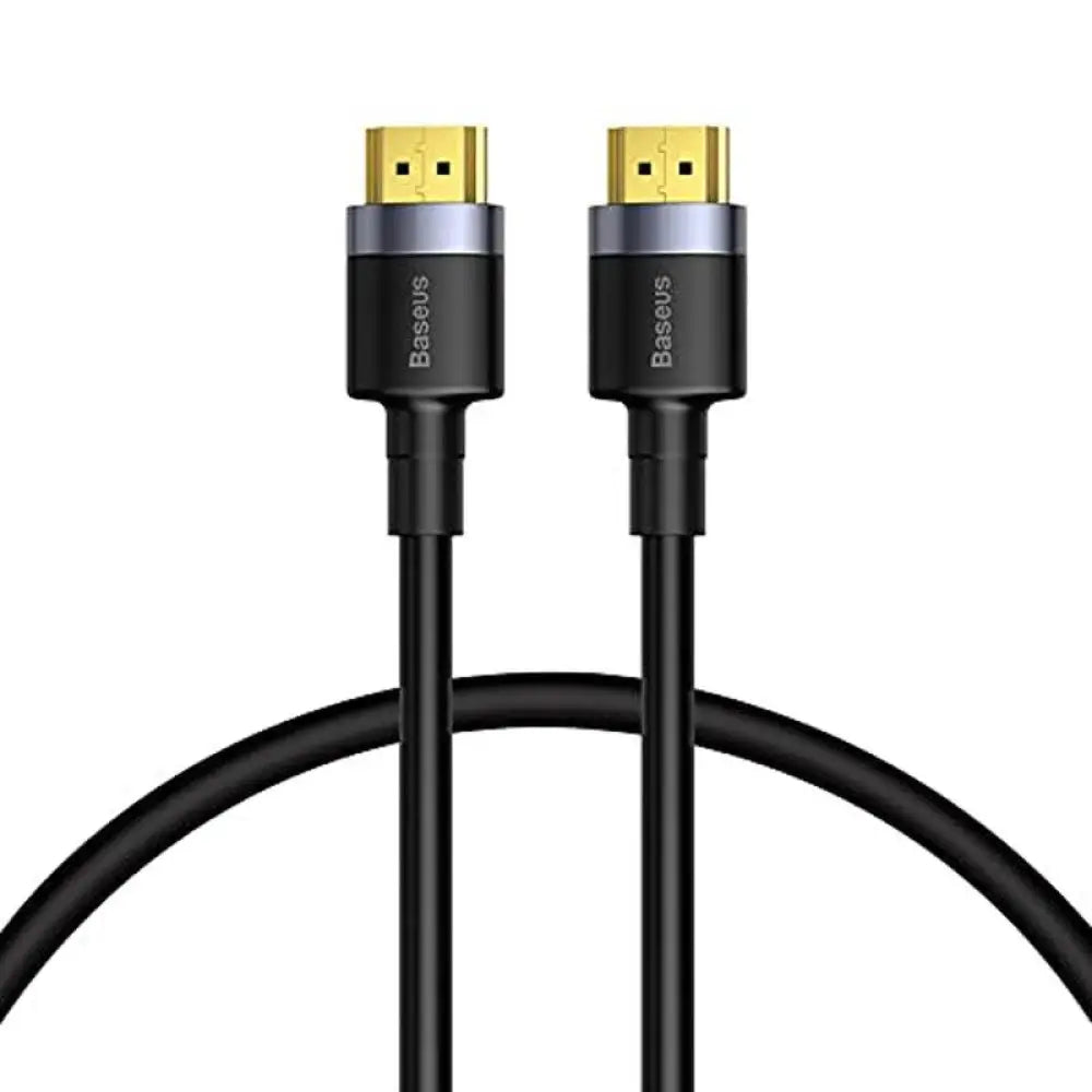 Baseus Cafule 4K HDMI Male To 4K HDMI Male Adapter Cable - 2.0 / Dark Gray + Black Line