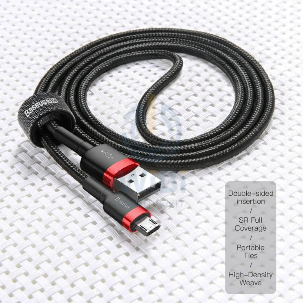 Baseus Cafule Micro-USB Cable - Black / 1 Meter Accessories > Cables & Converters > Cables > Offer Zone