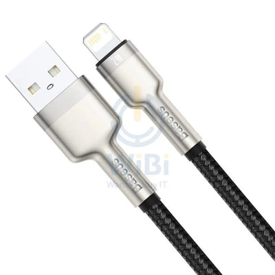 Baseus Cafule Series Metal Data Cable USB to Lightning - 2.4A / 2m / Black Accessories > Cables & Converters > Cables