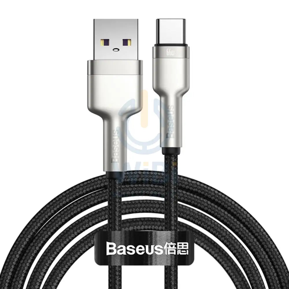 Baseus Cafule Series Metal Data Cable USB to Type-C - 66W / 1m / Black Accessories > Cables & Converters > Cables