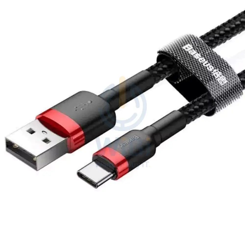 Baseus Cafule Type-C Charging Cable - 2 Meter / 2A / Black Accessories > Cables & Converters > Cables
