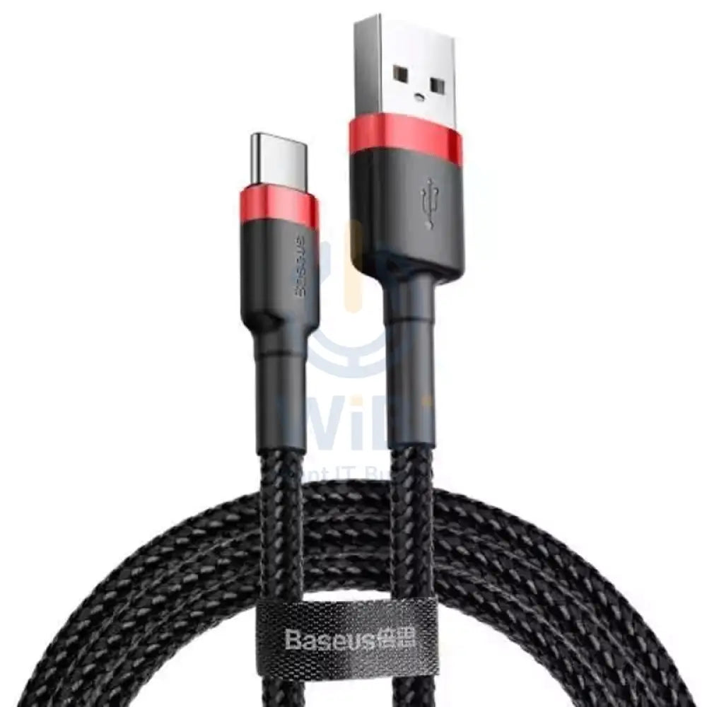 Baseus Cafule Type-C Charging Cable - 2 Meter / 2A / Black Accessories > Cables & Converters > Cables