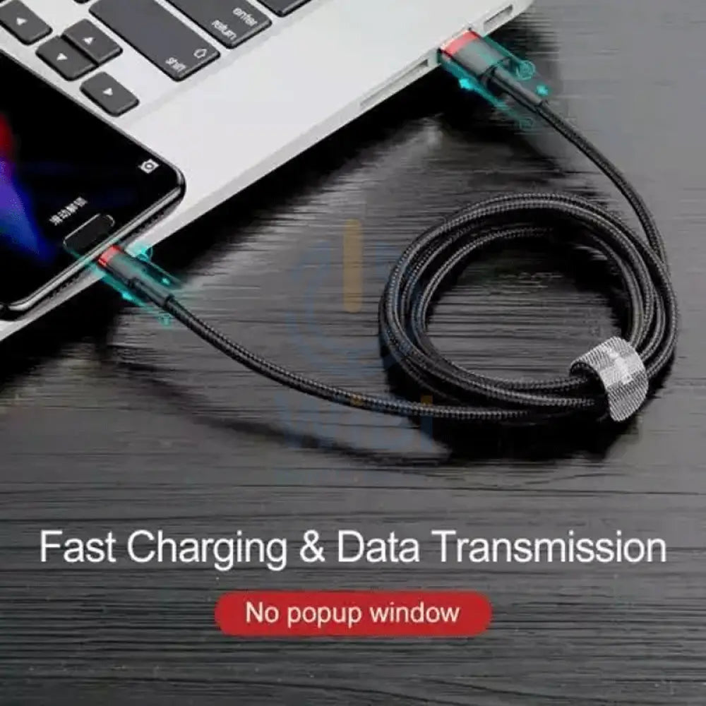Baseus Cafule Type-C Charging Cable - 2 Meter / 2A / Black Accessories > Cables & Converters > Cables
