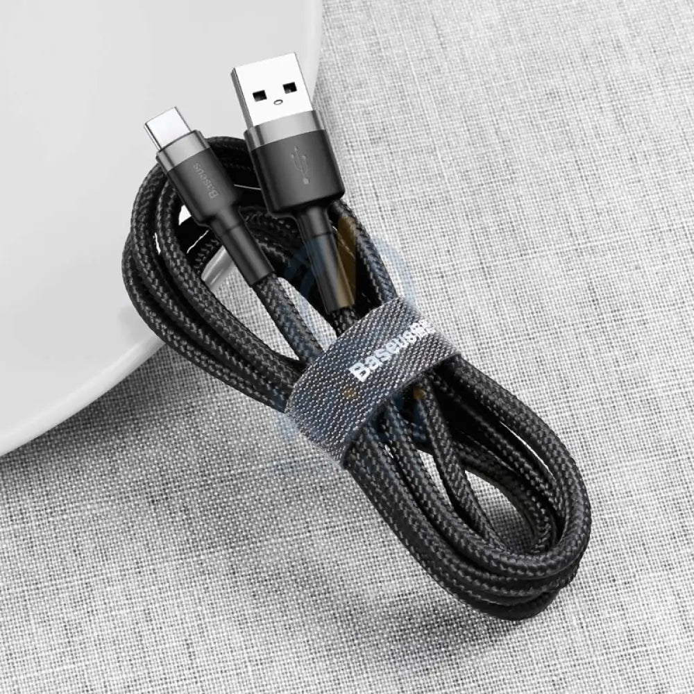 Baseus Cafule Type-C Charging Cable - 3 Meter / 2A / Black Accessories > Cables & Converters > Cables