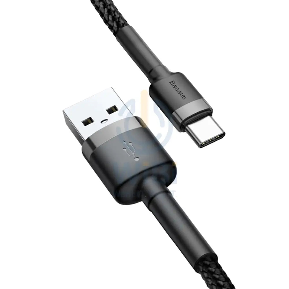 Baseus Cafule Type-C Charging Cable - 3 Meter / 2A / Black Accessories > Cables & Converters > Cables