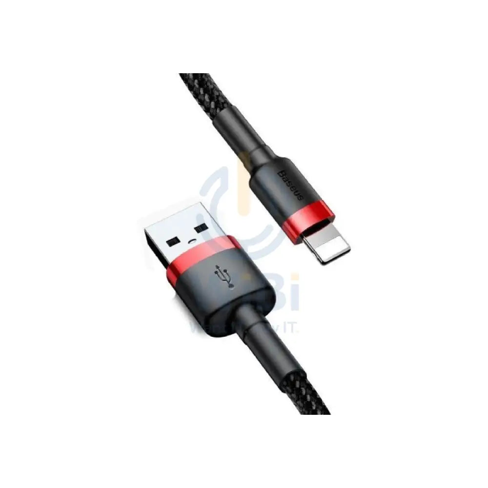 Baseus Cafule USB to Lightning Cable - 2 Meters / Red/Black Accessories > Cables & Converters > Cables