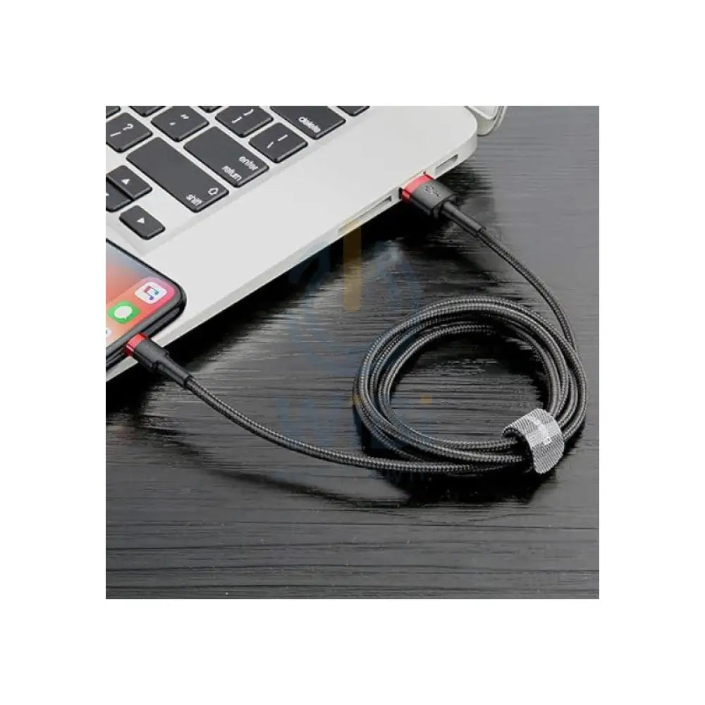Baseus Cafule USB to Lightning Cable - 2 Meters / Red/Black Accessories > Cables & Converters > Cables