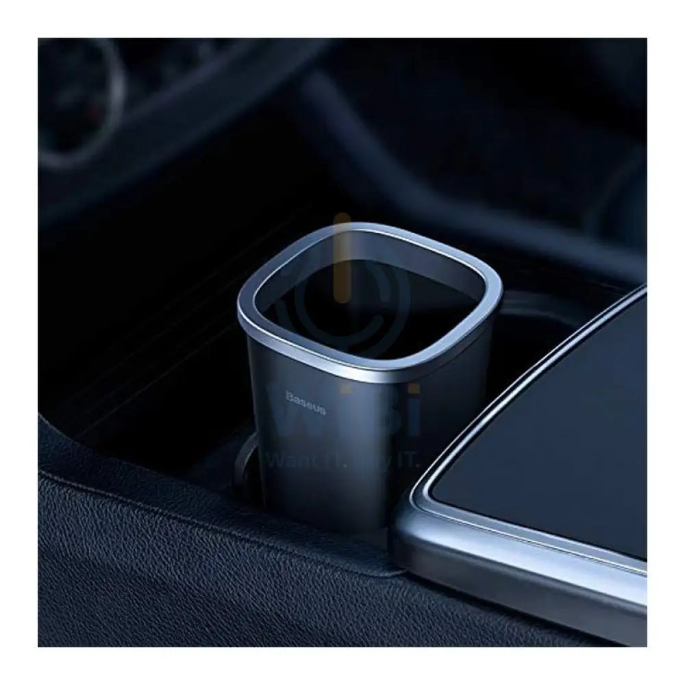 Baseus Car Trash Bin Auto Organizer Car Trash Can - 800 ml / Black