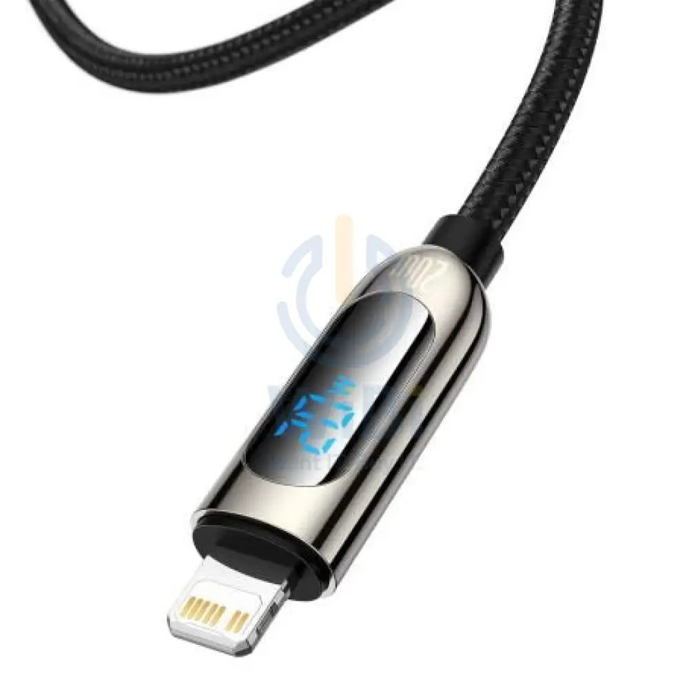 Baseus Display Fast Charging Data Cable Type-C to IP - 20W / 1m / Black Accessories > Cables & Converters > Cables >