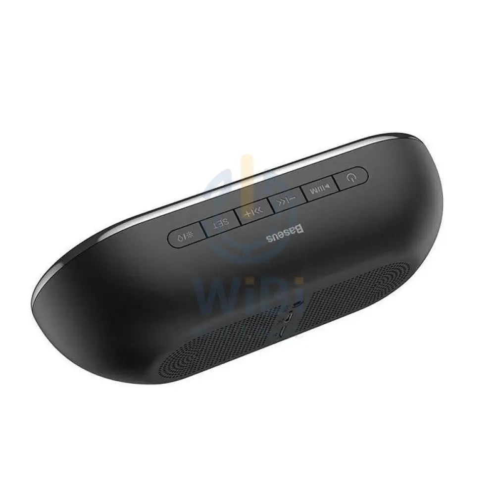 Baseus Encok E09 Wireless Speaker With Alarm Clock - Bluetooth / Black