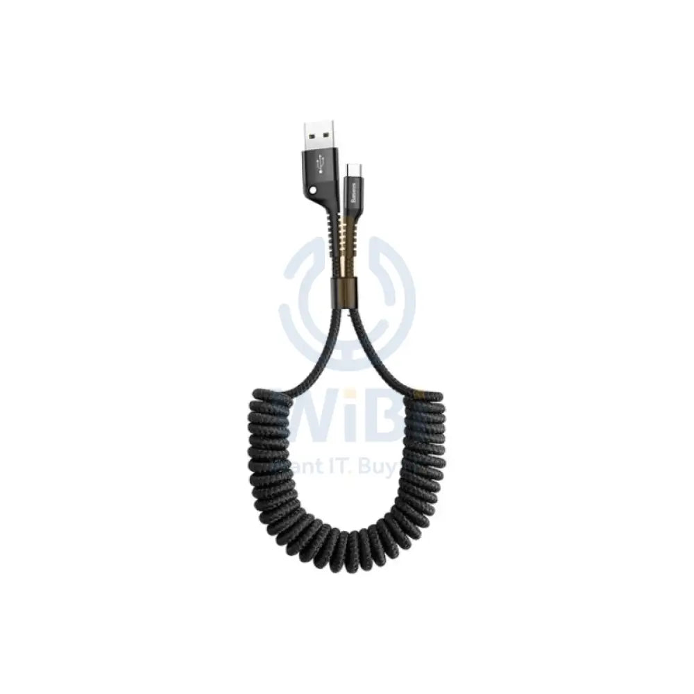 Baseus Fish Eye Spring Data Cable USB For Type-C Accessories > Cables & Converters > Cables