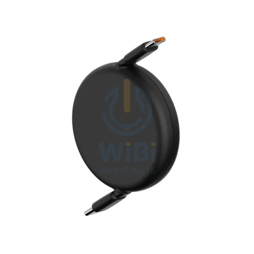 Baseus Free2Draw Mini Retractable Charging Cable - Type-C / 100W / 1 Meter / Cluster Black Accessories > Cables &