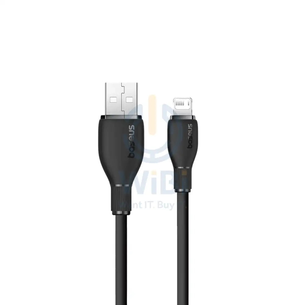 Baseus Habitat Series Fast Charging USB-A to Lightning Cable - 1.2m / Cluster Black Accessories > Cables & Converters >