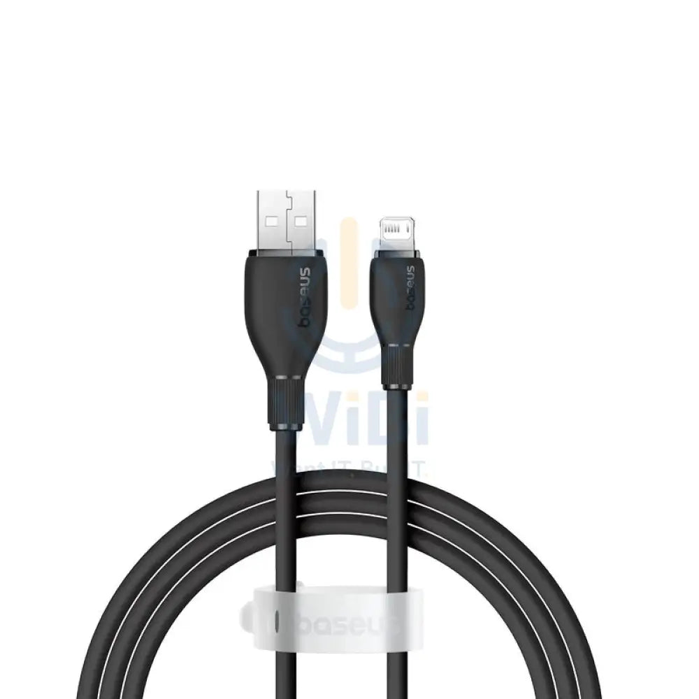 Baseus Habitat Series Fast Charging USB-A to Lightning Cable - 1.2m / Cluster Black Accessories > Cables & Converters >