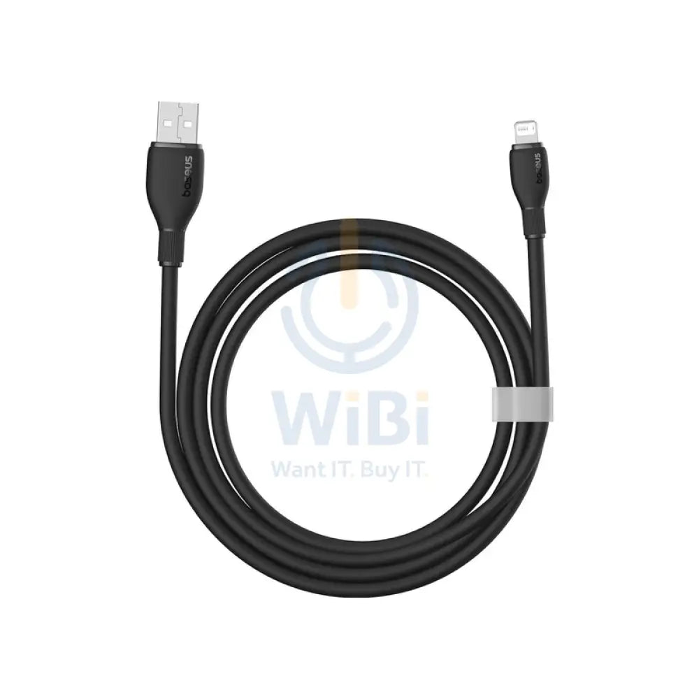 Baseus Habitat Series Fast Charging USB-A to Lightning Cable - 1.2m / Cluster Black Accessories > Cables & Converters >